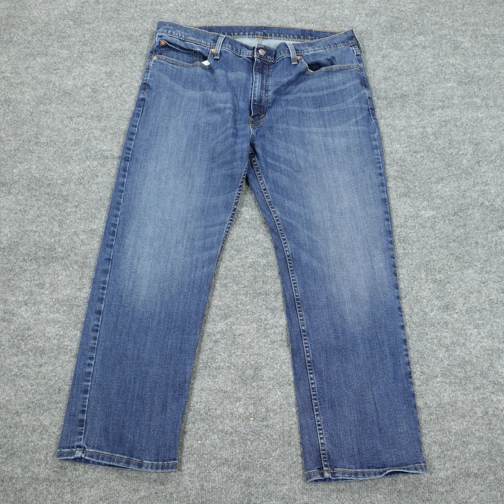 Levi's Jeans Mens 40x30 Blue‎ 559 Relaxed Straight Leg Stretch Medium Wash